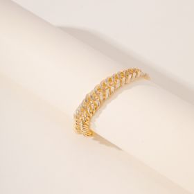 An Elegant And High-end Middle Eastern Ramadan Style Metal Engraved Double Woven Dense Chain For Women's Popular Vacation Style Foot Chain (Option: defaulttitle)